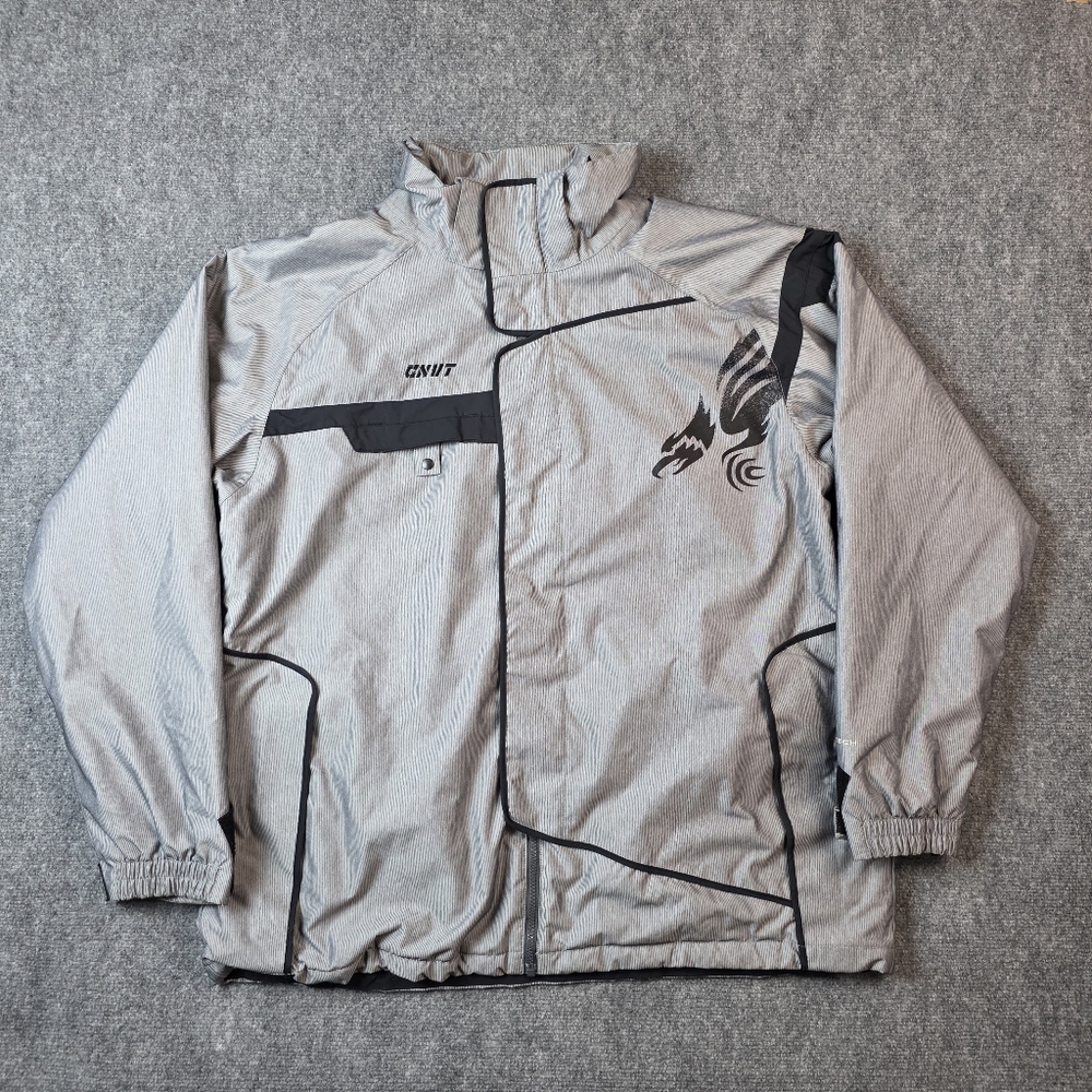 Columbia CNVT Vintage Y2K Snowboard Jacket XL Gray Gorpcore Techwear Ski Coat